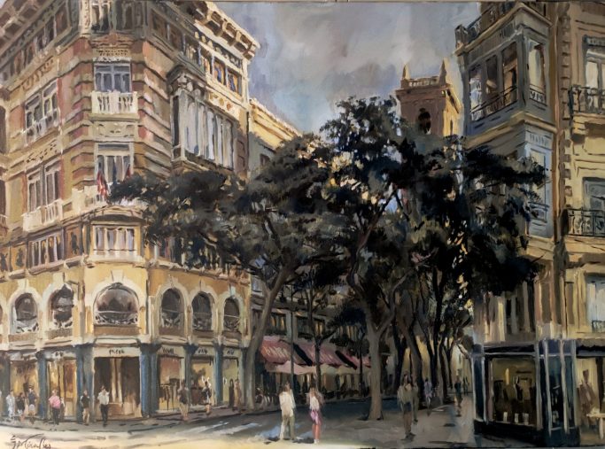 Calle San Vicente Mártir III (100 X 73cm)