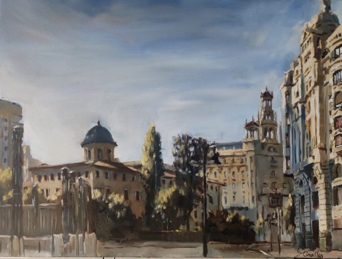"Instituto Lluís Vives" 61 x 46cm