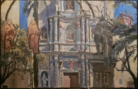 "Parroquia de la Santísima Cruz" 60 x 40 cm