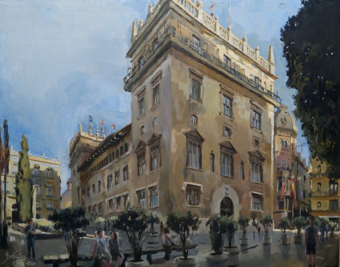 Palau de la Generalitat Valenciana (93 x 73cm)