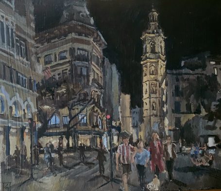 Nocturno de la Torre Santa Catalina