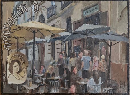 "Almodovar!!" 30 x 40 xm